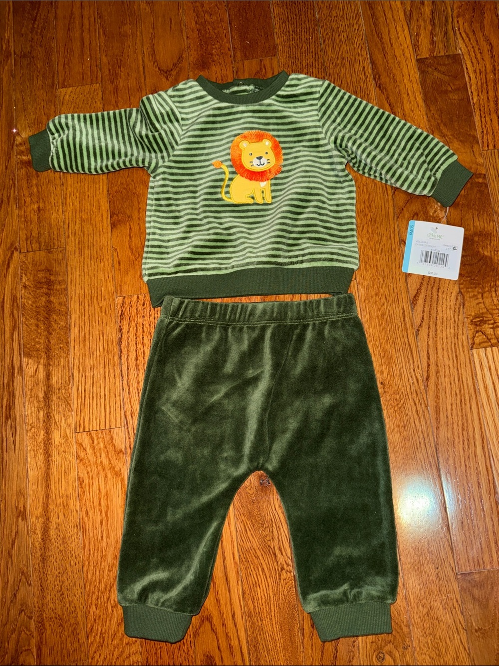 Green Lion 6 Months Matching Set